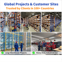 Almacenamiento industrial Estanterías de acero Precio al por mayor Sistema de estante de palés selectivo Estantes de almacén Estanterías de servicio pesado para furgonetas