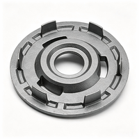 Pièces moulées en fonte ductile (nodulaire) sur mesure OEM, volant moteur, corps de soupape, boîtier de boîte de vitesses en fonte avec usinage CNC