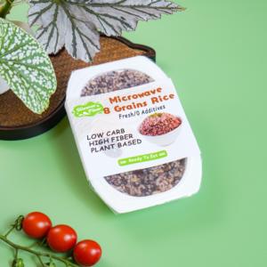 Comida Instantánea para Microondas, Arroz Instantáneo con <span class=keywords><strong>Cereales</strong></span> Saludables, Lista para Comer en 2 Minutos, Comida Rápida - Product Image 2