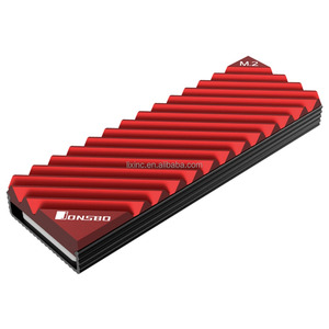 M2-3 SSD NVMe isı emici soğutucu M2 2280 SSD sabit Disk SSD M.2 masaüstü bilgisayar termal ped ile alüminyum ısı emici - Product Image 1