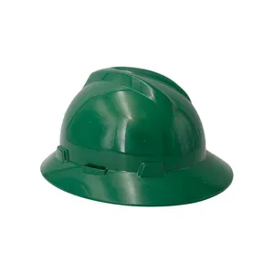 Topi keselamatan ABS putih Tiongkok, topi pengaman penyelamatan industri, helm keselamatan untuk perlindungan kepala