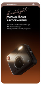 Appareil photo numérique miniature pour enfants, classique, portable, zoom 16x, CCD, fabriqué en Chine, 1080P HD, pour la <span class=keywords><strong>photographie</strong></span> - Product Image 6