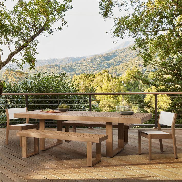 Custom garden outdoor chair furniture set all weather teak wooden dining table