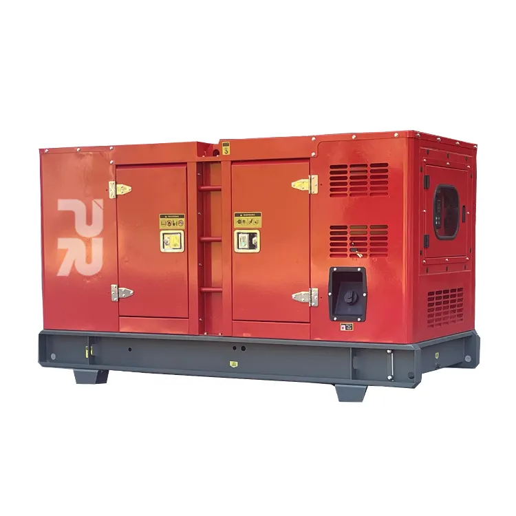 Generator Diesel 30KW, Set Generator Diesel 30KVA tipe senyap, tipe Trailer bingkai terbuka dengan mulai otomatis 1500RPM 400V/110V jejak tegangan untuk dijual