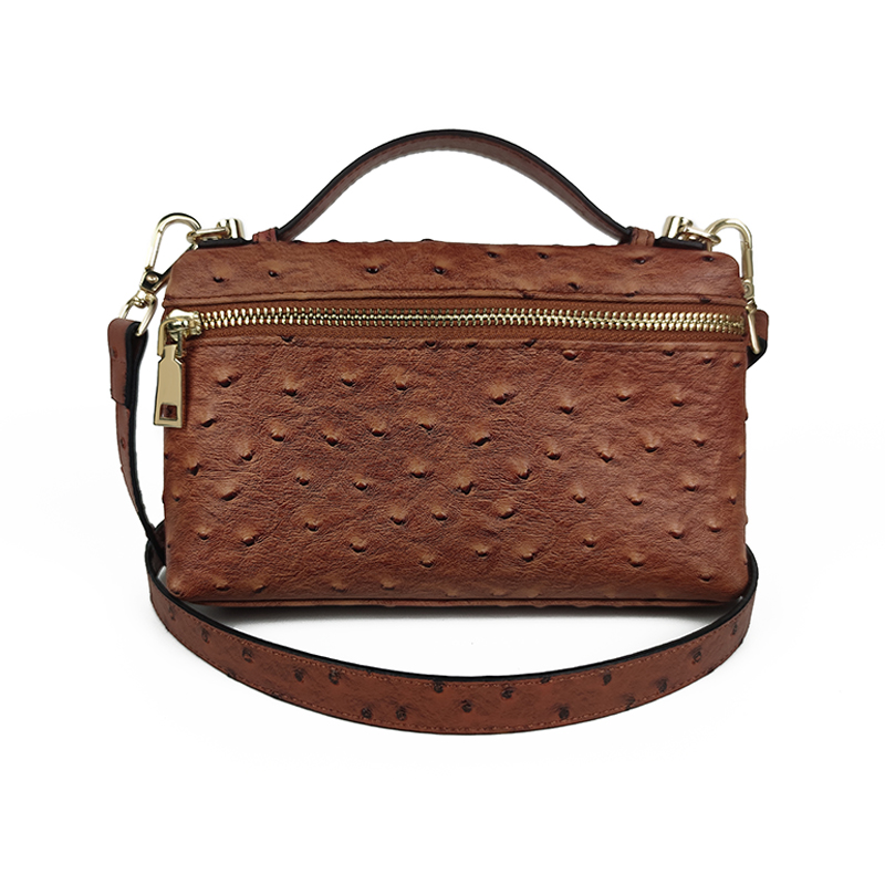 Leather Handbags Bueno Satchel Handbags Ostrich Leather Bag Bueno