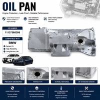 حوض زيت المحرك الأفضل لسيارات BMW رقم القطعة الأصلية 11137560308، مانع للتسرب وموثوق، بديل مباشر للمعدات الأصلية، مصنوع من مواد مقاومة للتآكل