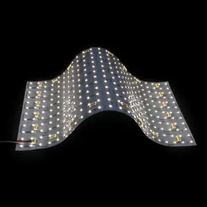 24 Volt Led Light Sheet White Ip20 4000k Backlit Ultra Thin Transparent Marble Panels Flexible Led Light Sheet for Stone
