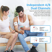 Appareil TENS à 50 niveaux d'intensité pour acupuncture par impulsions, favorise la relaxation musculaire et soulage la douleur (vente en gros)