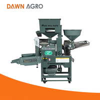 Machine à décortiquer le riz à double filtre, capacité commerciale de 150 kg/h, pour le broyage du blé agricole et le traitement en usine