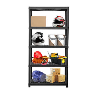 5 TIER <strong>PLASTIC</strong> GARAGE WAREHOUSE <strong>SHED</strong> <strong>SHELVING</strong> UNIT STORAGE RACKING SHELVES - Product Image 3