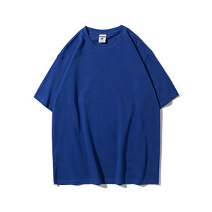 High Street Blank Printed Oversize <b>T</b>-<b>shirts</b> Custom 100% Cotton Spliced Men's Drop Shoulder <b>T</b> <b>Shirts</b> Heavy Weight Boxy Tshirts - Product Image 6