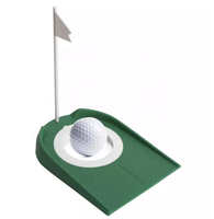 Portable Mini Golf en plastique mettant trou aides à la formation accessoires de Golf vert Golf trou tasse avec drapeau pour bureau arrière-cour Garage