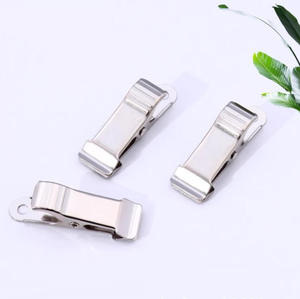 Precio de fábrica: Clips metálicos plateados tipo cocodrilo, mini clips de resorte, pinzas de cocodrilo plateadas. - Product Image 5