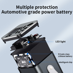 สถานีไฟฟ้าพกพาขนาดใหญ่ 180W กำลังขายดี พร้อมแบตเตอรี่ลิเธียม 48000MAH110V/220V เหมาะสำหรับการใช้งานกลางแจ้ง - Product Image 2
