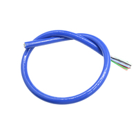 Câble combiné étanche à l'eau avec gaine en TPE et isolation en cuivre PE, diamètre extérieur 13,1 mm, 12 conducteurs, pour usage industriel, médical et extérieur