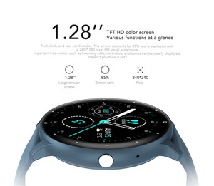 ZL02C Pro jam tangan pintar pria dan wanita, 2024 pelacak kebugaran panggilan BT relojes inteligente de moda - Product Image 4