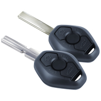 Coque de remplacement pour clé de voiture télécommandée SD pour BMW E38 E39 E46, système CAS, boîtier de clé télécommandée, clé sans clé HU92, coque de clé télécommandée