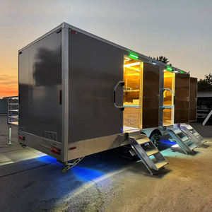 Remolque de Baño Portátil con Acceso para Sillas de Ruedas, Remolque de Baño para Discapacitados para Festivales al Aire Libre y Uso en Emergencias - Product Image 3