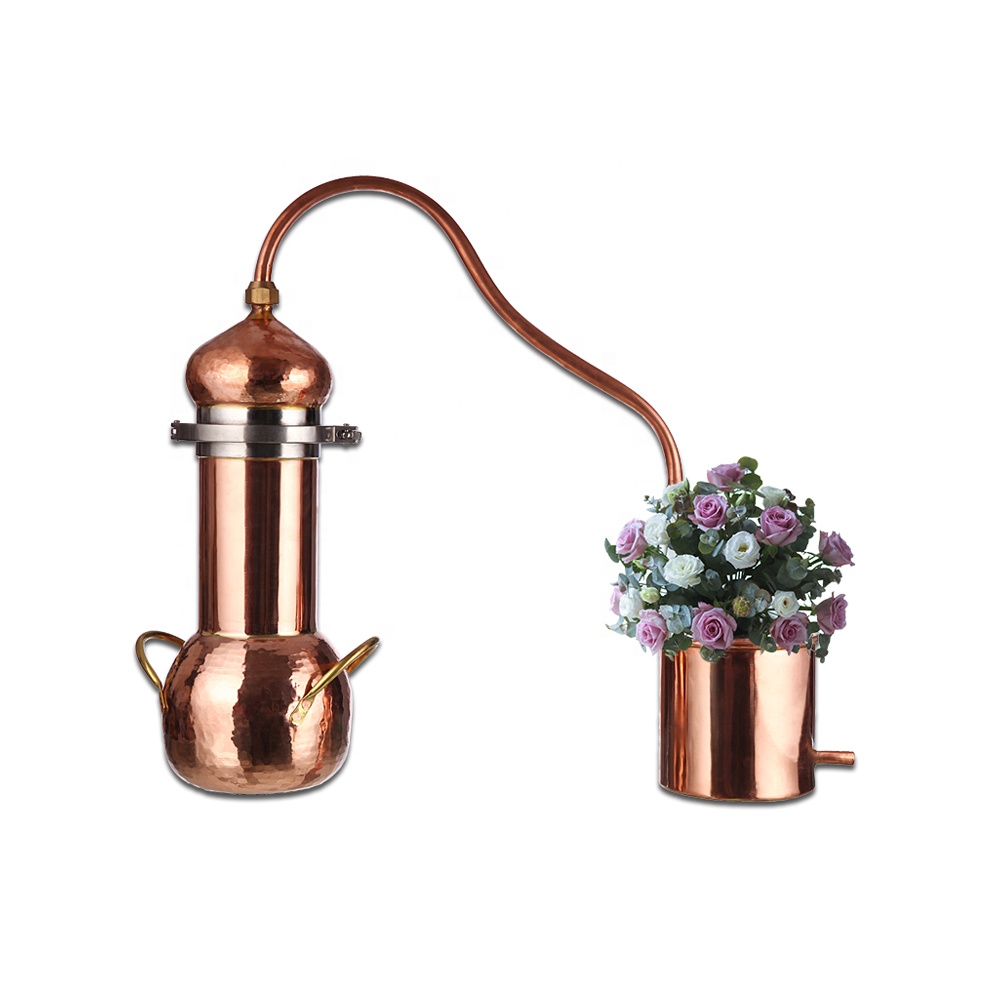 Home use distiller/essential oil distillation equipment/copper distillation pot