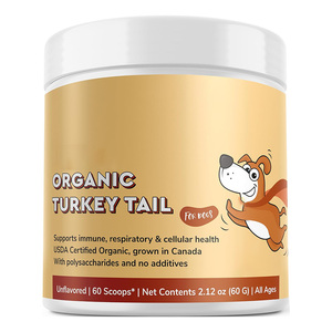 犬用有機ターキーテールマッシュルーム免疫呼吸器消化用マッシュルームパウダー細胞健康ケアペット用サプリメント犬 - Product Image 6