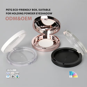 Envase Personalizable con Logotipo, Tamaño y Color a Elección para <span class=keywords><strong>Herramientas</strong></span> de Maquillaje Versátiles, Materiales Reciclados, Transparente, Rosa, Vacío, para Sombra de Ojos y Crema Facial - Product Image 2