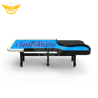 Lucky yyh — Table de Poker de 22 pouces, Roulette, haute qualité, avec jambes en H, porte-gobelet