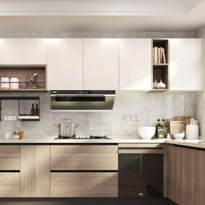 Muebles de Cocina Italianos Modernos de Madera al por Mayor, Diseño de Alta Gama, Muebles de Cocina con Isla al por Mayor para el Hogar - Product Image 5