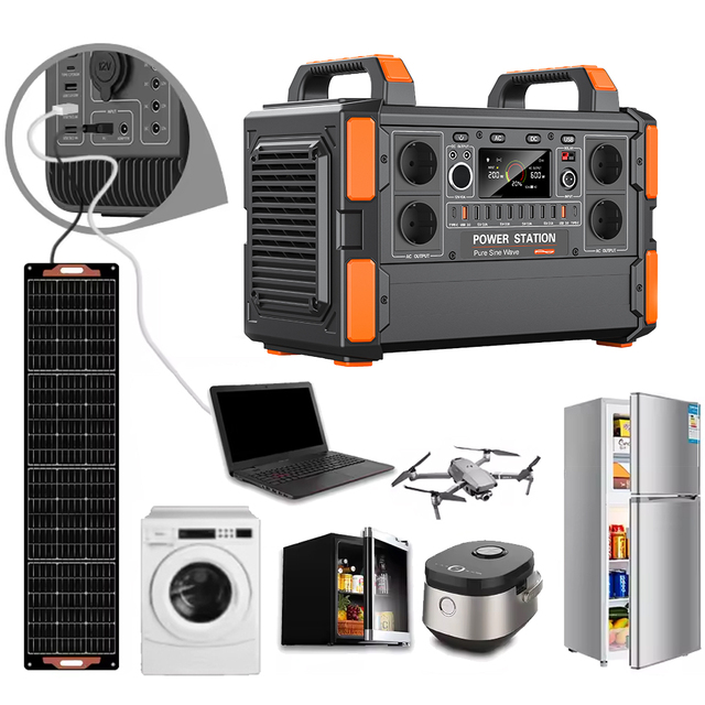 Energy Battery Power Home Energy Electricity Store Outdoor Backup Power Supplies 1200w 3000w Portable Power Station