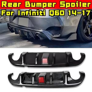 Para Infiniti Q60 2014-2017, Protector de Parachoques Trasero, Difusor, Kit de Carrocería, Cubierta Protectora, Accesorios para Auto - Product Image 1