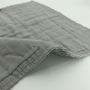 Paño de muselina Facial, 100% algodón para quitar <span class=keywords><strong>maquillaje</strong></span>, exfoliante, limpieza Facial, 30x30 cm - Product Image 1