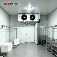 Kit de chambre froide, chambre froide modulaire, grande unité de réfrigération à évaporateur pour restaurant et supermarché