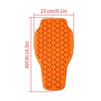Protection Interne Souple et Respirante NJ pour Moto, Homologuée CE, en PE, pour Coudes et Genoux, à Insérer dans les Vestes et Pantalons