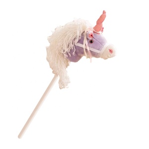 Série Têtes d'Animaux : Jouets en Peluche à Chevaucher pour Enfants, Chevaux à Bâton pour Enfants - Product Image 3