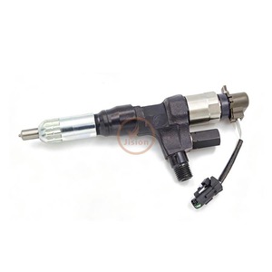 หัวฉีดคอมมอนเรลคุณภาพสูง 095000-6612 095000-6613 095000-5460 16650-Z500A สำหรับรถขุด - Product Image 1