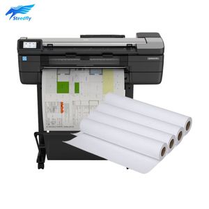 Rotoli di Carta Universale per Presentazioni, Insegne Interne, Poster 610 914 1067 1524mm 90 G/m² Carta Opaca Rivestita per Plotter CAD Inkjet - Product Image 1