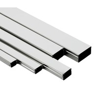 Goulotte de câblage métallique résistante au feu et durable, résistante à la corrosion, rectangulaire, en acier inoxydable 304