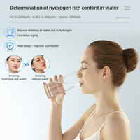 Testeur de qualité de l'eau de Type stylo numérique Portable 3 en 1 compteur de température ORP H2 pour Aquariums