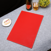Tapis de bar en PVC souple antidérapant, sous-verre anti-déversement pour bière, plateau de récupération des gouttes, dessous de verre, set de table