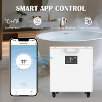 Hi-Q Group Système de refroidissement par eau Bain de glace plongeant froid avec refroidisseur Piscine Bain de glace Probabilité de la machine