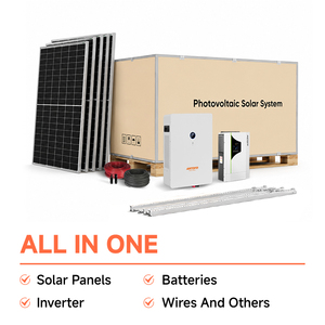 Kit Solare Completo Residenziale da 3.6kW Off-Grid ad Alta Efficienza con Sistema Fotovoltaico e Accumulo di Energia a Batteria - Product Image 3