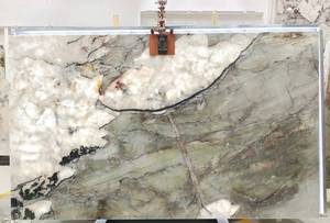 Dalle de pierre de luxe moderne verte polie pour mur d'accent rétroéclairé intérieur, veinage de jade naturel, panneau translucide, décoration haut de gamme - Product Image 6