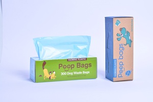 Sacs à déjections canines biodégradables et compostables haute résistance, parfum lavande, pour l'élimination des déchets - Product Image 3
