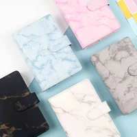 Agenda personnalisé en cuir PU de haute qualité, à feuilles mobiles magnétiques, pour affaires, mariage, budget quotidien, 120 feuilles, imprimé en CMJN