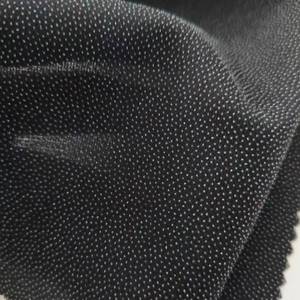 75D * 150D 100% tái chế Polyester Twill dệt nóng chảy <span class=keywords><strong>interfacing</strong></span> vải cho phù hợp và áo khoác YB-AF2370 - Product Image 3