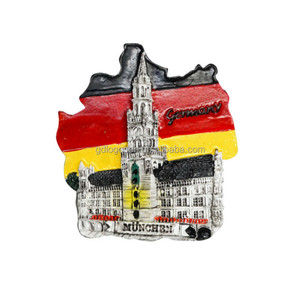 Imán de nevera de Hamburgo grabado en relieve, pegatina de recuerdo de viaje, imán de nevera de <span class=keywords><strong>Alemania</strong></span>, recuerdos turísticos - Product Image 5