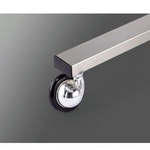 Carrito Plegable de Acero Inoxidable para Salón, Rotación de 360 Grados, Estante de 2 Niveles para Peluquería, Barbería, Sala de Estar - Product Image 6