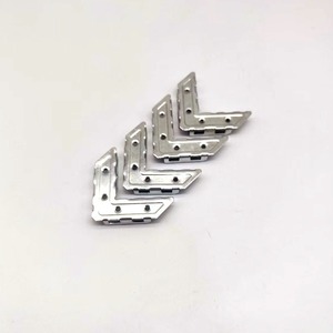 Connecteur d'angle en alliage d'aluminium pour porte et fenêtre, 57x16,5 mm, épaissi, à angle droit, accessoire de quincaillerie - Product Image 3
