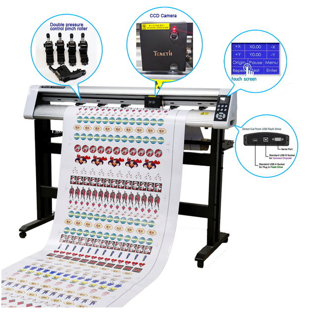 The Best Quality Mycut Vinyl Cutting Plotter 48"  60" Vinyl Cutter Plotter  Advertising Sticker Vinyl Die Cutting Machine