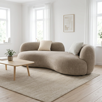 W098 # Canapé combiné moderne haut de gamme de style européen avec structure en bois et rembourrage en mousse pour hôtels, écoles, centres commerciaux et réceptions.
