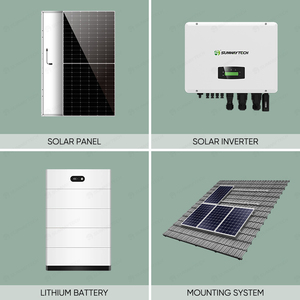 Système d'énergie solaire complet triphasé 3-30kw système solaire de stockage d'énergie - Product Image 5